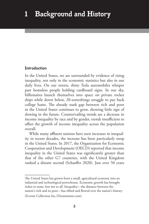 Income Inequality in America: A Reference Handbook page 3